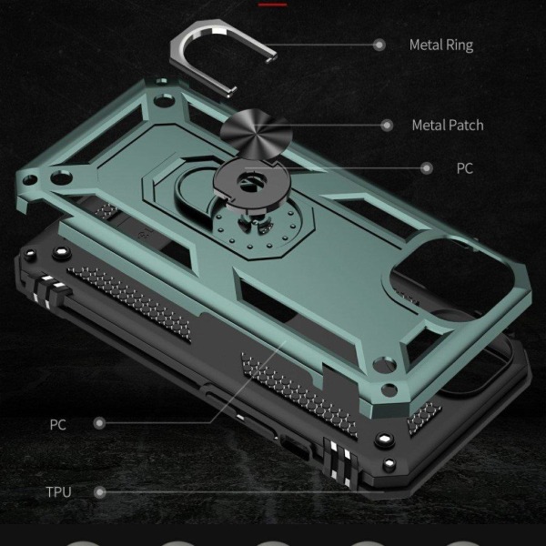 Bofink Combat iPhone 13 cover - Grøn Green