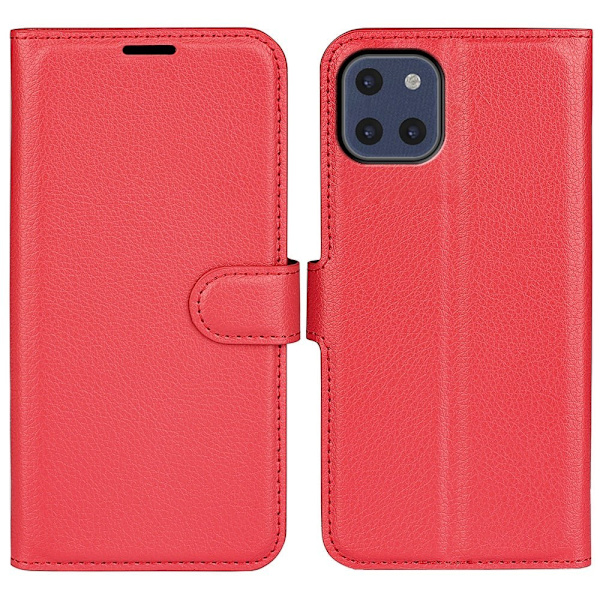 Classic Samsung Galaxy A03 Läppäkotelo - Punainen Red