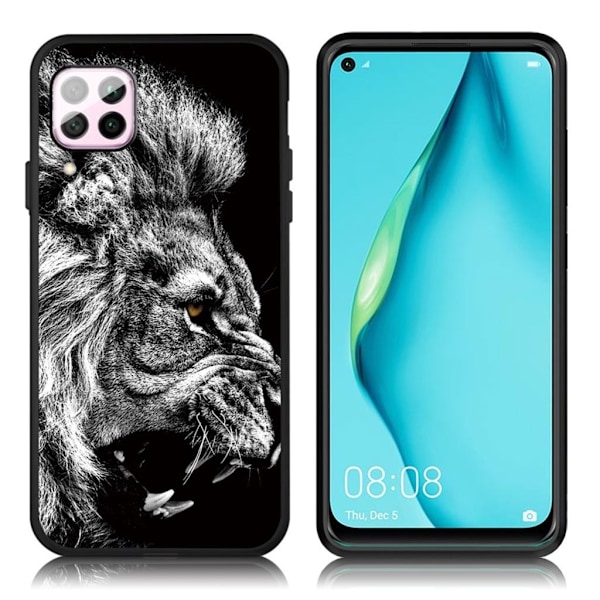 Imagine Huawei P40 Lite / Nova 6 SE deksel - Løve Multicolor
