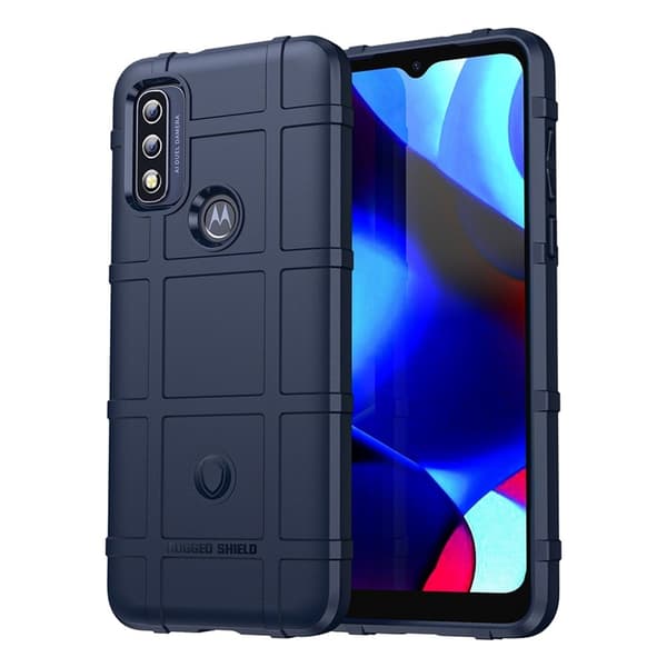 Rugged Shield Suojakotelo Motorola G Pure - Sininen Blue