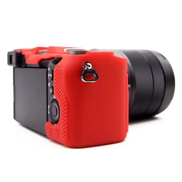 Sony a7C silicone case - Red Röd