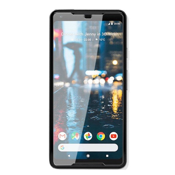Google Pixel 2 XL skärmskydd härdat glas skyddande hög transpare Transparent