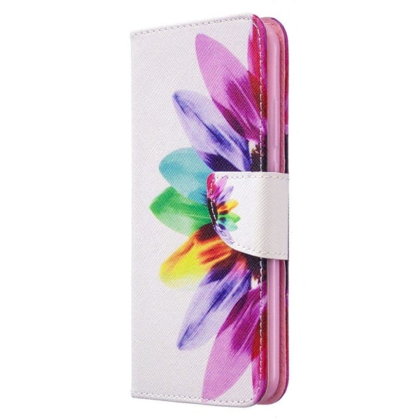 Wonderland Huawei P40 Lite E Etui - Blomst Multicolor