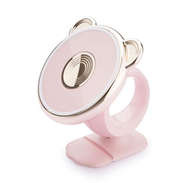ESSAGER Universal cute bear ears style car mount holder - Pink Pink