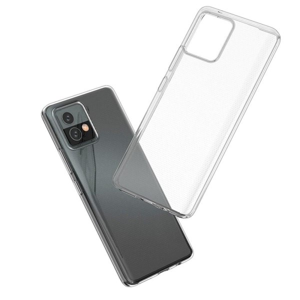 Ultratyndt gennemsigtigt etui til Motorola Moto G72 Transparent