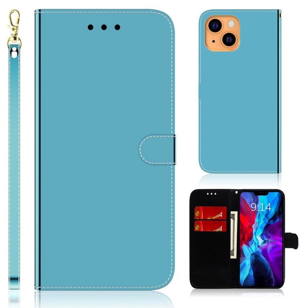 Mirror iPhone 13 Mini fodral - Blå Blå