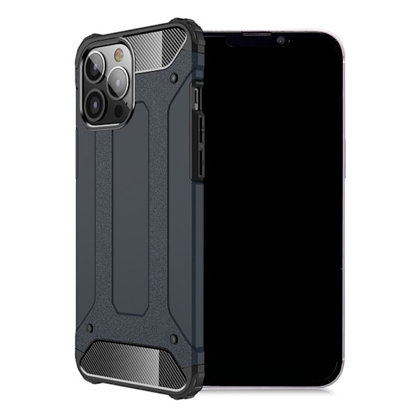 Drop Resistant Hybrid Shell Phone Protective Case iPhone 13 Pro Max 6.7 inch - Blå Blue