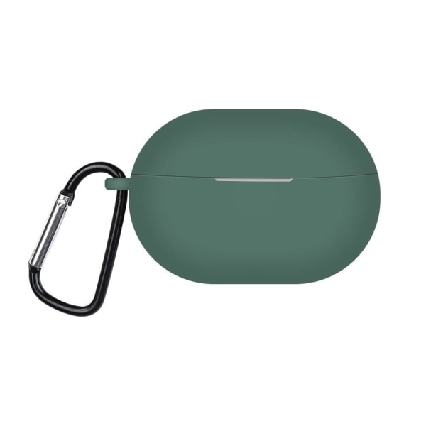 Huawei FreeBuds Pro 2 silicone case with buckle - Green Grön