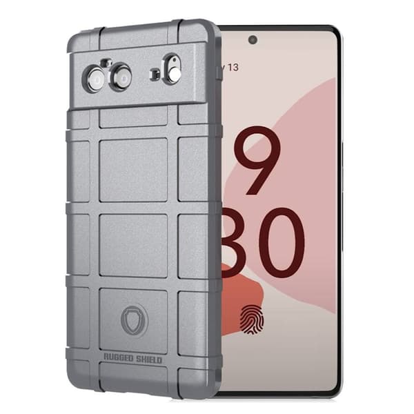 Rugged Shield Google Pixel 6 skal - Silver/Grå Silvergrå