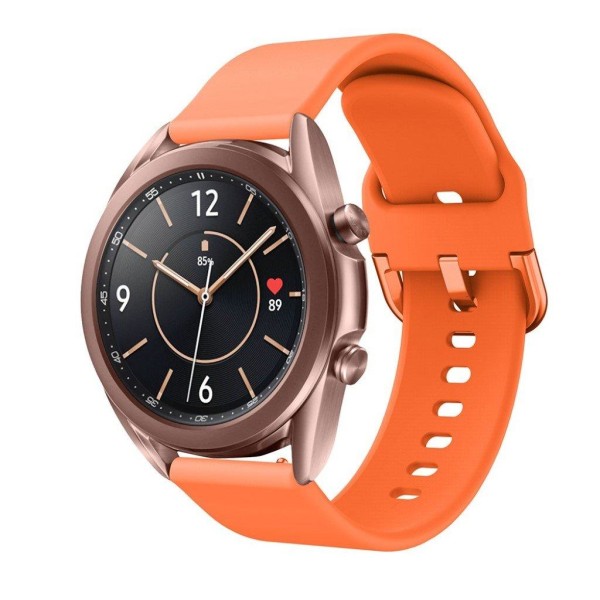 Samsung Galaxy Watch 3 (41mm) simple silikone rem - orange Orange