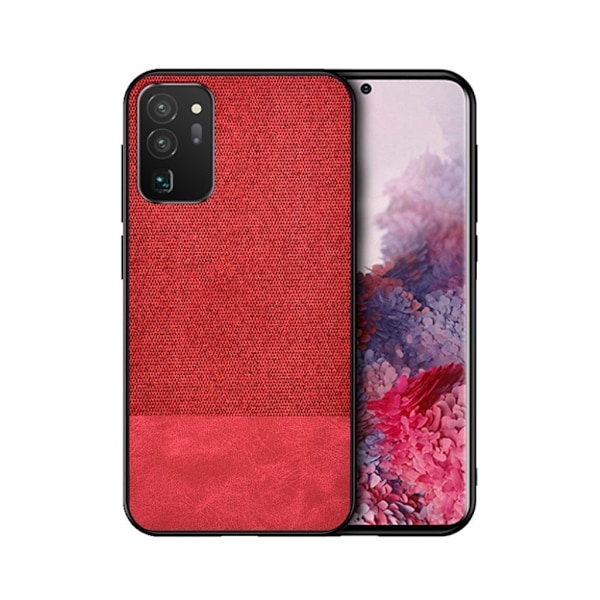 Berlin Samsung Galaxy Note 20 cover - Rødt Stoflæder Red