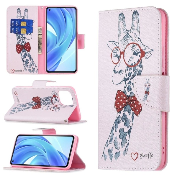 Wonderland Xiaomi 11 Lite 5G NE / Xiaomi Mi 11 Lite 5G / Xiaomi Mi 11 Lite fodral -Rosa Rosa