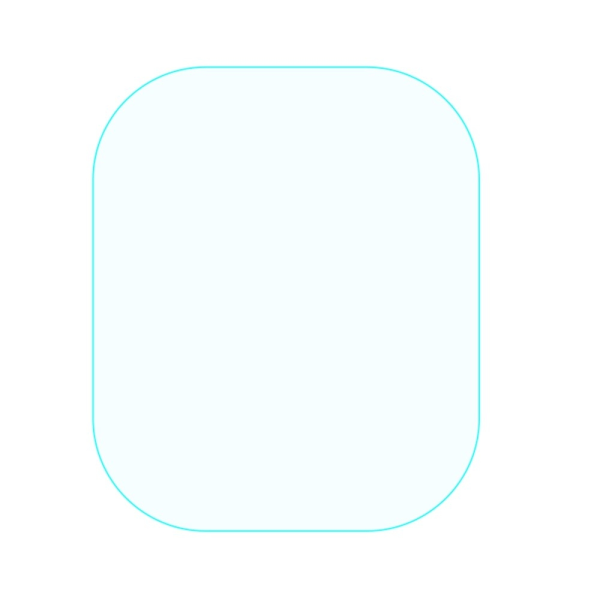 Apple Watch Ultra skærmbeskyttelse Transparent