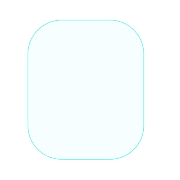 Apple Watch Ultra skjermbeskytter Transparent