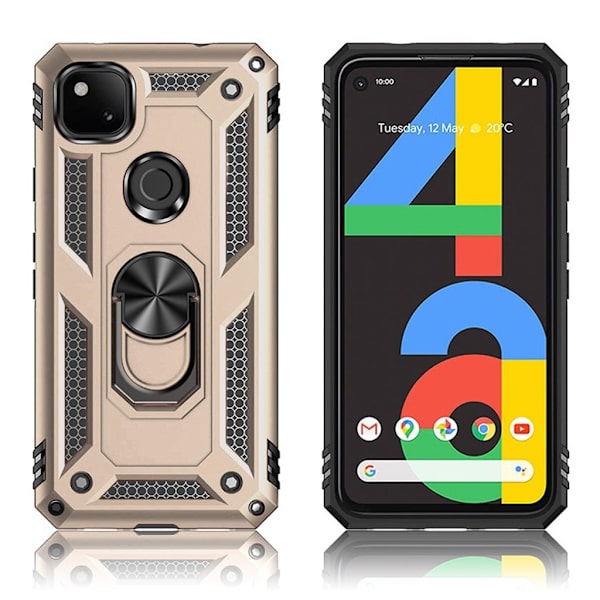 Bofink Combat Google Pixel 4a skal - Guld Guld