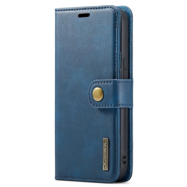 DG.Ming iPhone 14 Pro 2-in-1 Lommebok Etui - Blå Blue
