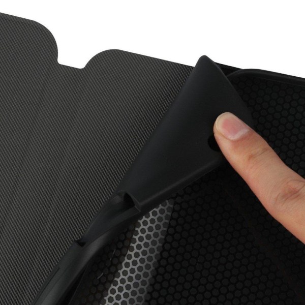 iPad Pro 11 inch (2020) / (2018) durable leather flip case - Bla Black
