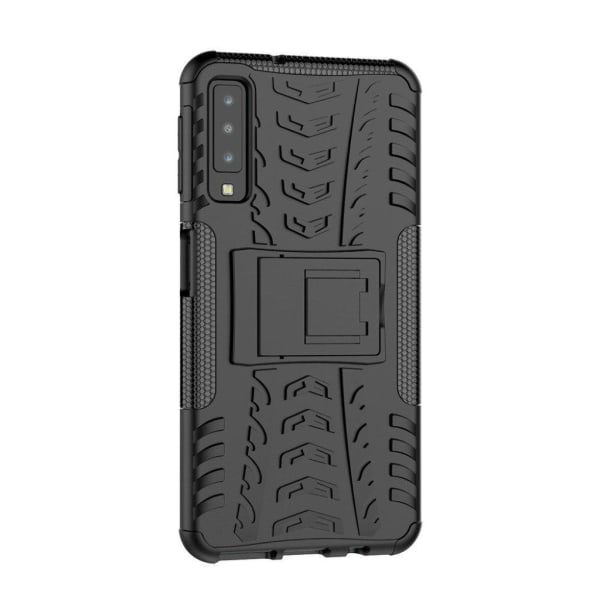 Offroad Samsung Galaxy A7 (2018) kuoret - Kaikki mustaa Black