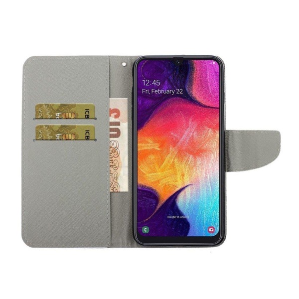 Wonderland Samsung Galaxy A41 Flip Etui - Palette Multicolor