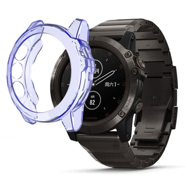 Garmin Fenix 5S klar ram - Blå Blå