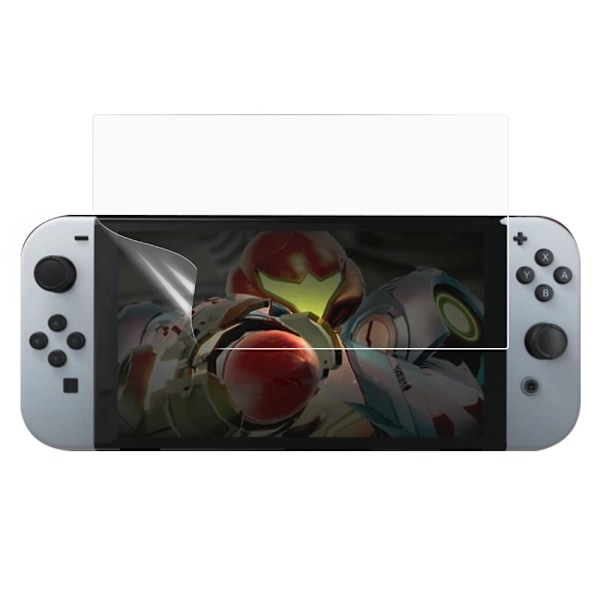Nintendo Switch OLED hydrogel screen protector Transparent