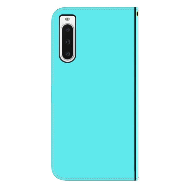 Mirror Sony Xperia 10 V Flippetui - Cyan Green