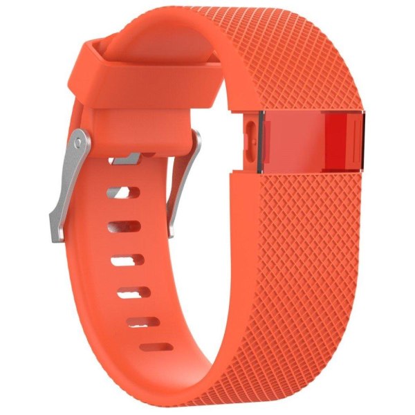 Fitbit Charge HR uniikki ranneke - Oranssi / koko L Orange