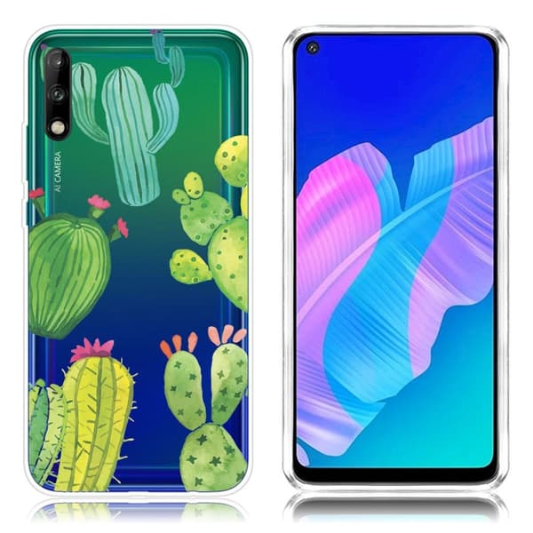 Deco Huawei P40 Lite E kuoret - Kaktus Green