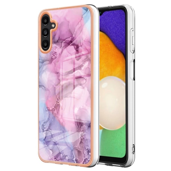 Marmormotiv Samsung Galaxy A34 5G skal - Ros Rosa
