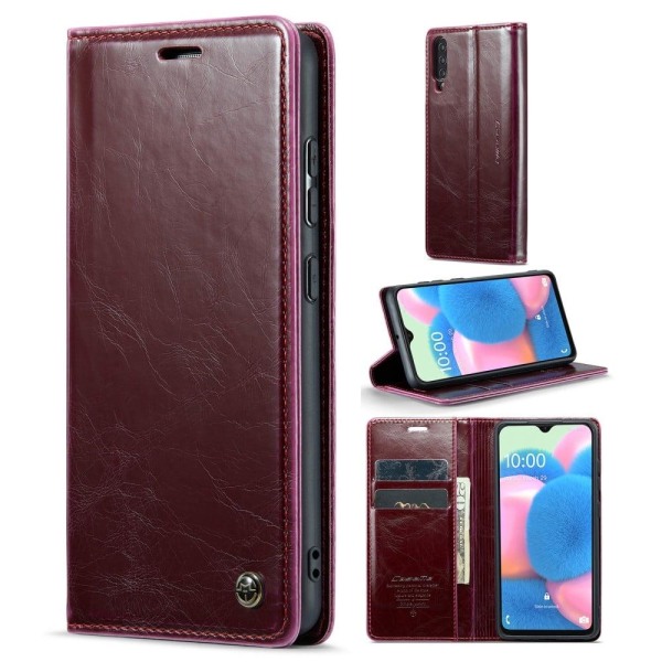 CaseMe Samsung Galaxy A50s / A50 / A30s Smooth Suojakotelo - Punainen Red