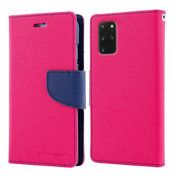 MERCURY Fancy Diary - Samsung Galaxy S20 Plus - Kuuma Vaaleanpunainen Pink