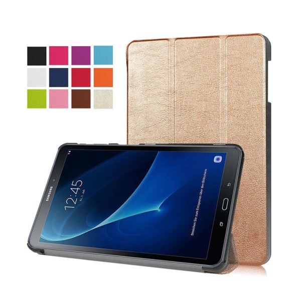 Edwardson Samsung Galaxy Tab A 10.1 (2016) Nahkakotelo - Kulta Gold