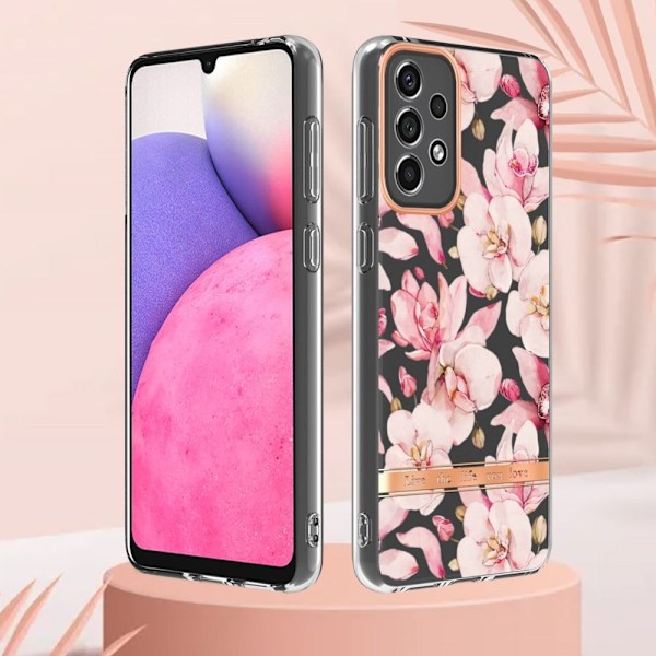 Supertyndt og holdbart softcover til Samsung Galaxy A33 5G - Lyserød Gardenia Pink