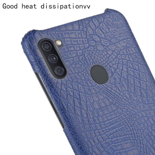 Croco Samsung Galaxy A11 skal - Blå Blå