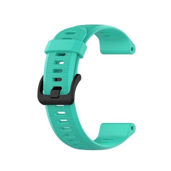 Garmin Forerunner 945 / Fenix 5 Plus / Approach S60 silicone watch band - Cyan Grön