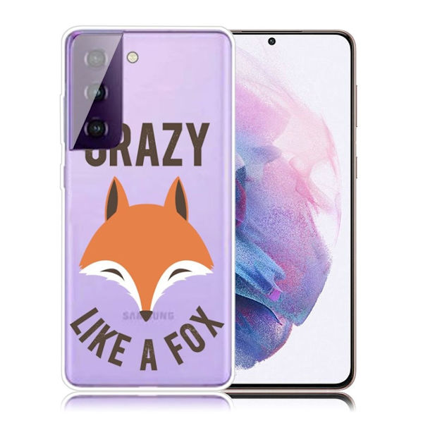 Deco Samsung Galaxy S21 Plus etui - Fox Brown