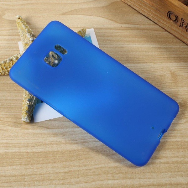 HTC U Ultra Joustava Matta Muovikuori - Sininen Blue
