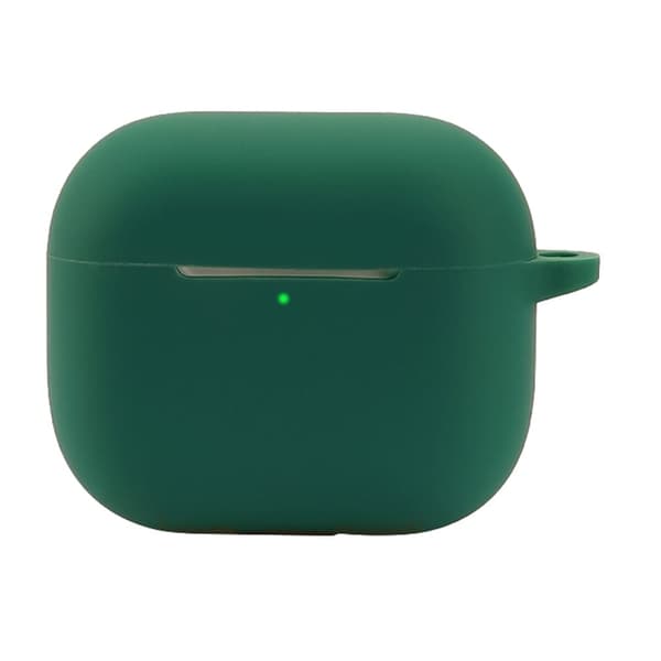 AirPods 4-etui til Bluetooth-høretelefoner Silikone-etui til beskyttelse af ørepropper - Sortliggrøn Green