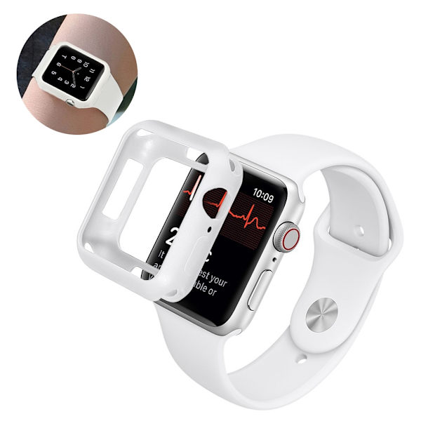Apple Watch Series 5 44mm holdbart bumper frame - Hvid White