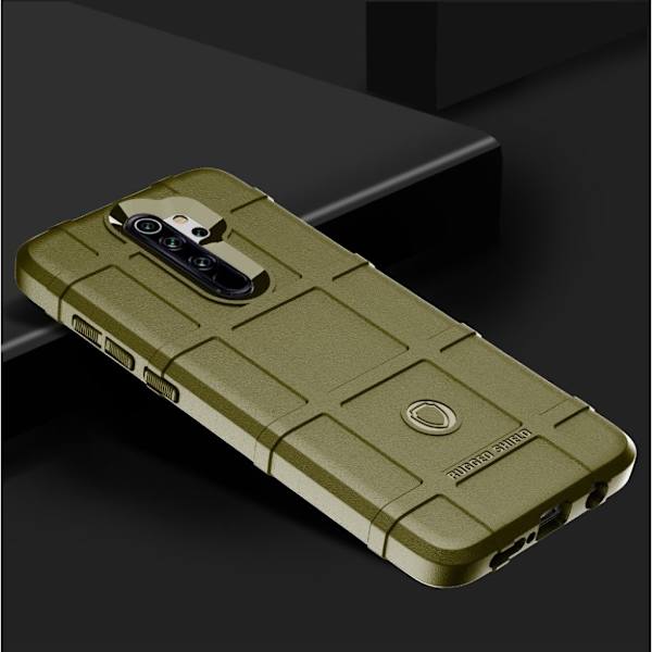Rugged Shield Cpver - Xiaomi Redmi Note 8 Pro - Militærgrøn Green