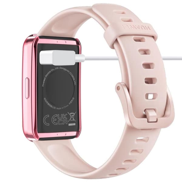 Huawei Band 8 galvanisert deksel - Rosa Pink