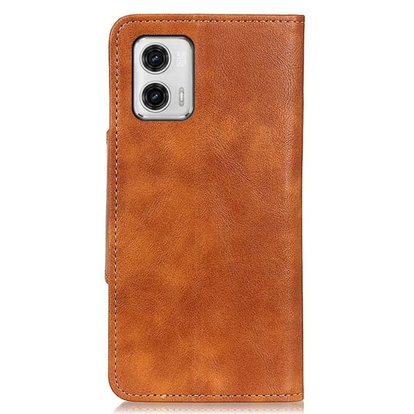 Alpha Motorola Moto G73 Läppäkotelo - Ruskea Brown