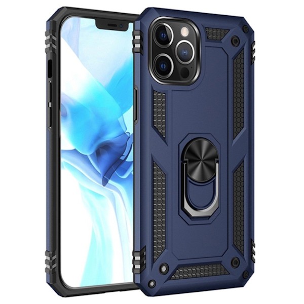 Bofink Combat iPhone 12 Pro Max etui - Blå Blue