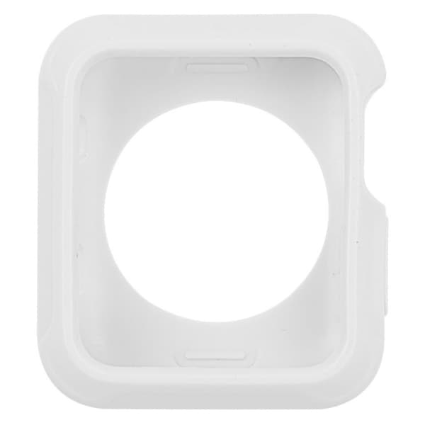 Apple Watch Series 3/2/1 38mm fleksibel holdbart etui - Hvid White