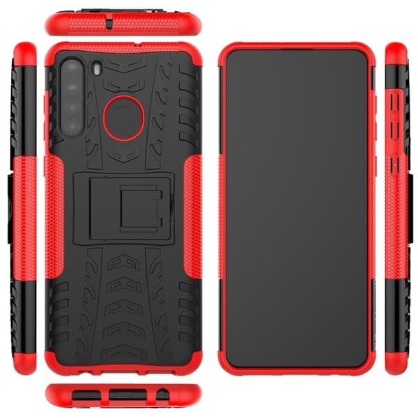 Offroad Cover - Samsung Galaxy A21 - Rød Red