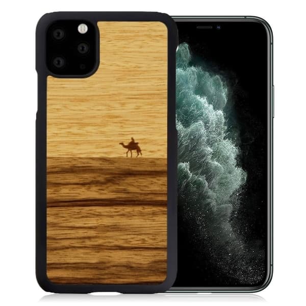 Man & Wood premium etui for iPhone 11 Pro Max - Terra Brown
