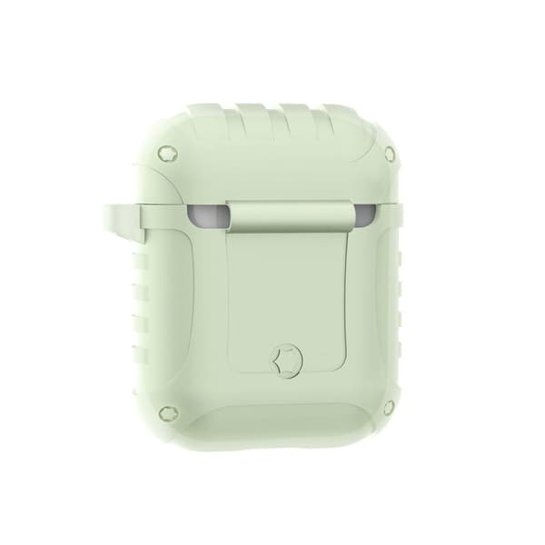 Airpods støtsikker silikonetui - Cyan Green
