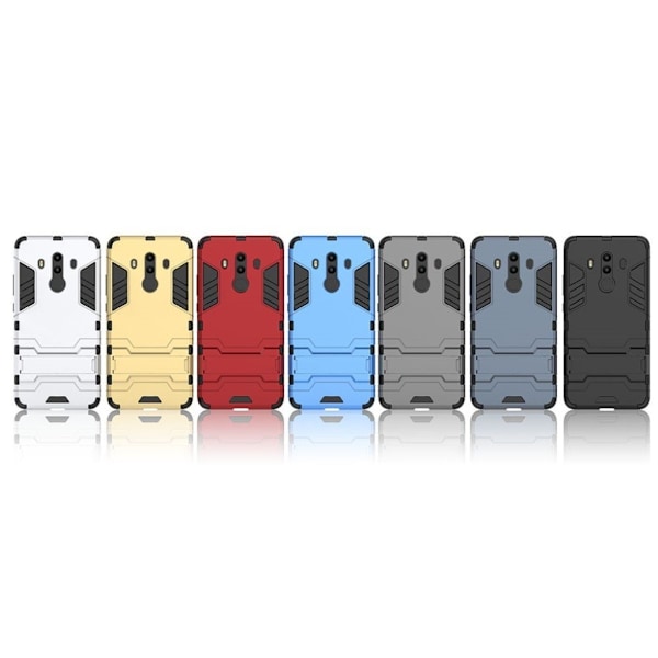 Huawei Mate 10 Pro Plastik cover med kickstand - Rød Red
