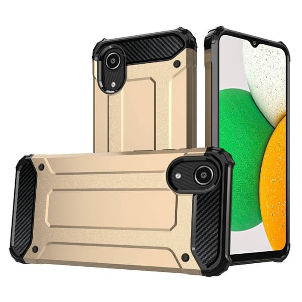 Armour Guard Samsung Galaxy A03 Core skal - Guld Guld