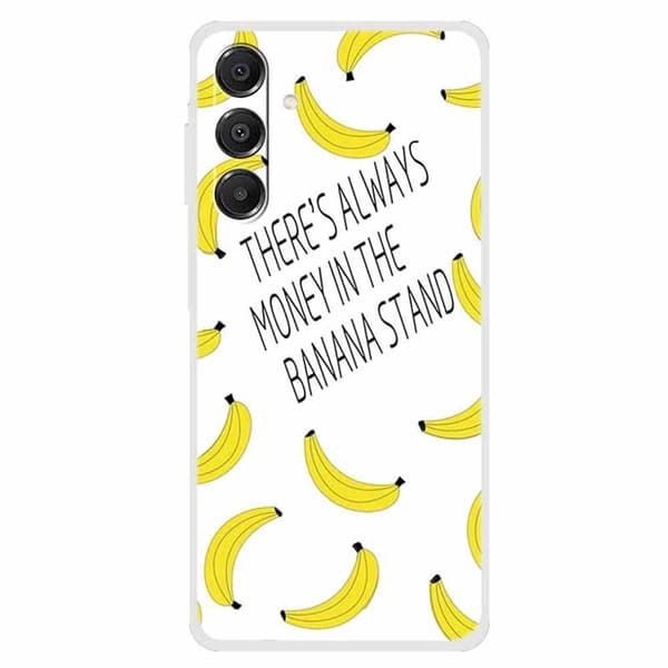 Vibe Samsung Galaxy A16 deksel - Bananer Og Bokstaver Yellow